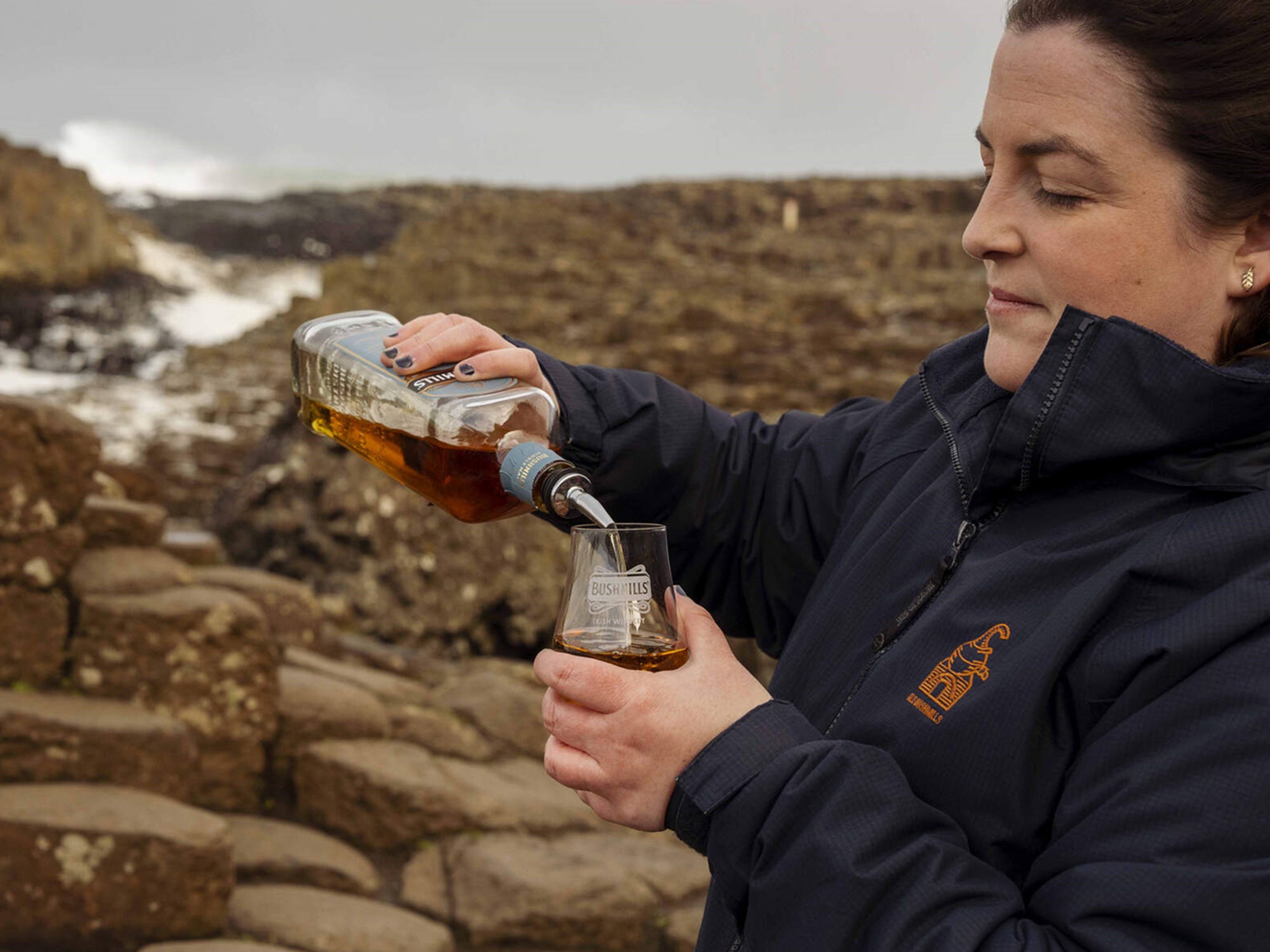 Whiskey on the Rocks of the Giant’s Causeway